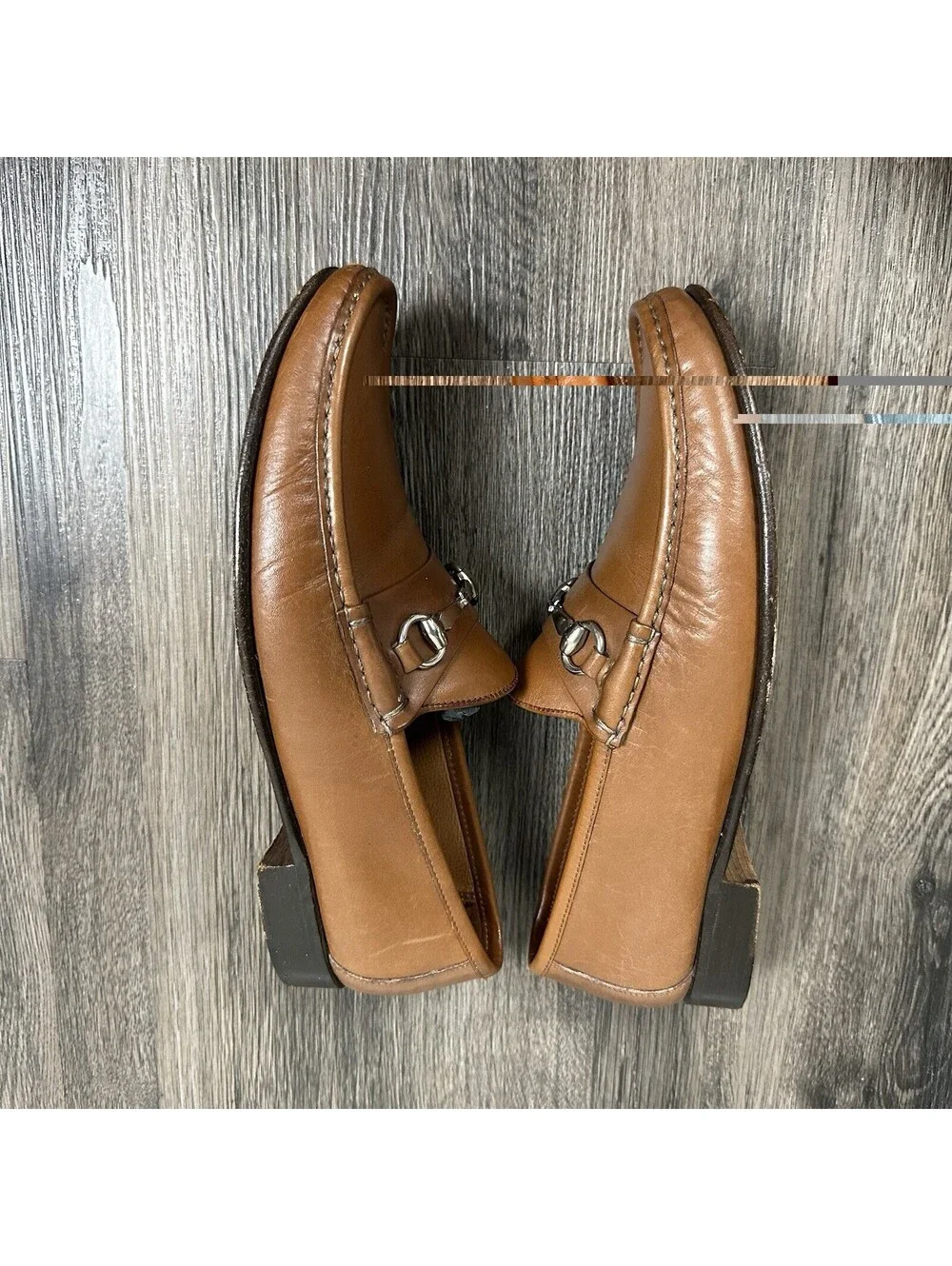 Allen Edmonds VERONA II Italian Men's Dress Loafers Walnut 9 D Made In Italy